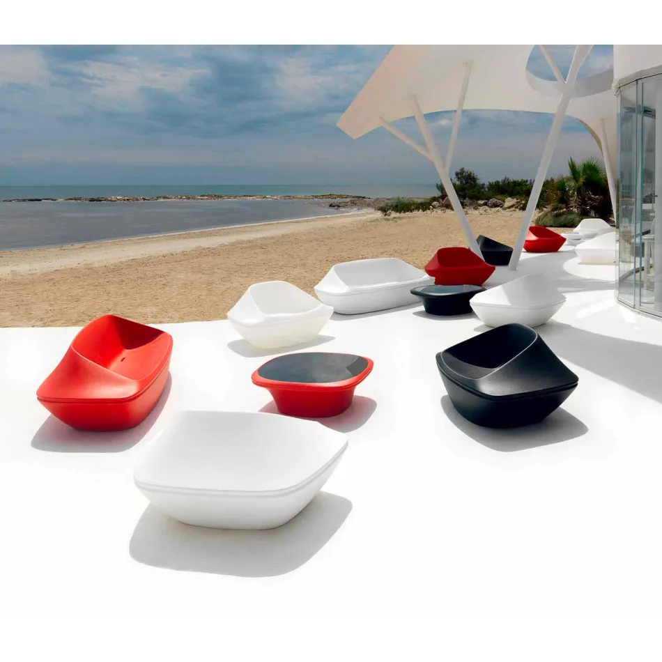 Divano da esterno di design Ufo by Vondom in resina di politilene Viadurini