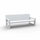 Divano da esterno Frame by Vondom, in resina di polietilene, di design Viadurini