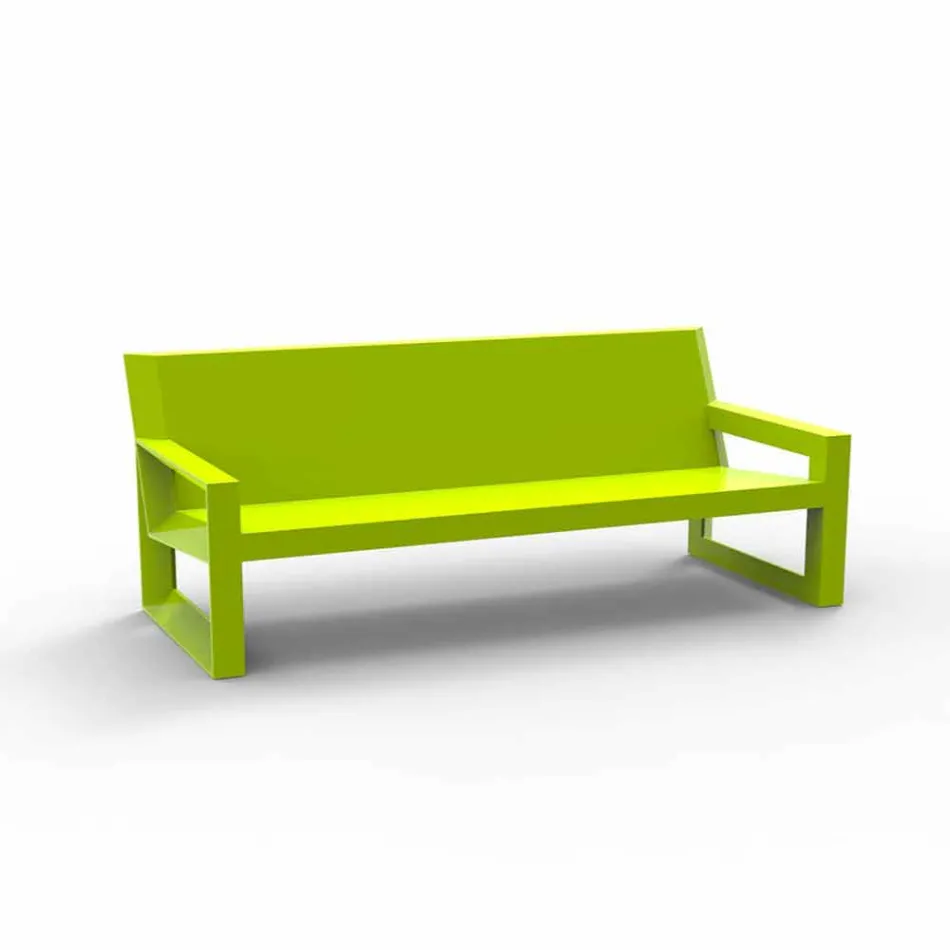 Divano da esterno Frame by Vondom, in resina di polietilene, di design Viadurini