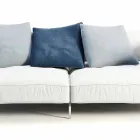 Divano da Esterno Imbottito in Tessuto Design Moderno Made in Italy - Arkansas Viadurini