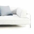 Divano da Esterno Imbottito in Tessuto Design Moderno Made in Italy - Arkansas Viadurini