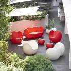 Divano da esterno Slide Blossy design moderno fatto in Italia Viadurini