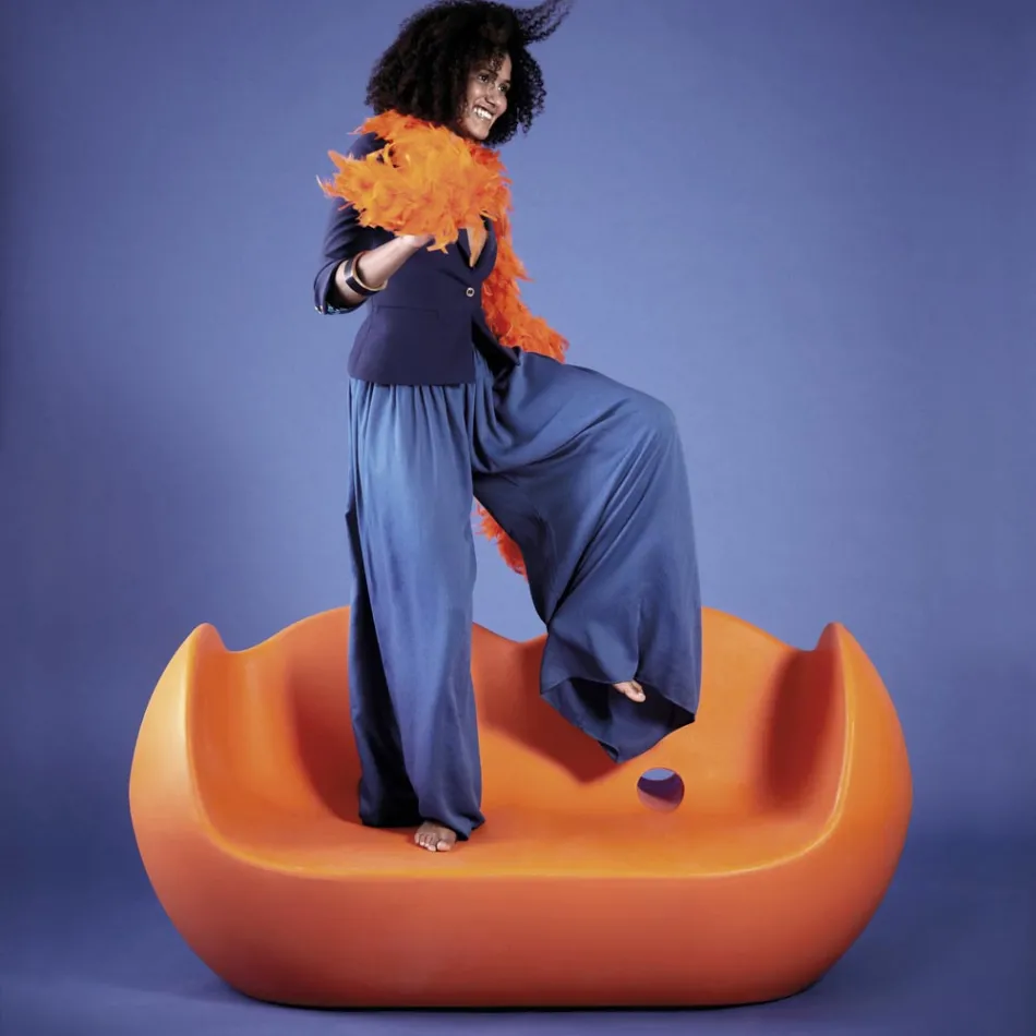 Divano da esterno Slide Blossy design moderno fatto in Italia Viadurini