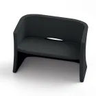 Divano da Giardino 2 Posti in Polietilene Colorato Made in Italy - Gomez Viadurini