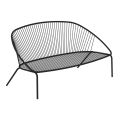 Divano da Giardino Impilabile in Acciaio Zincato Made in Italy – Sansa