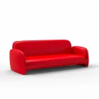 Divano da giardino in polietilene design moderno Pezzettina by Vondom Viadurini