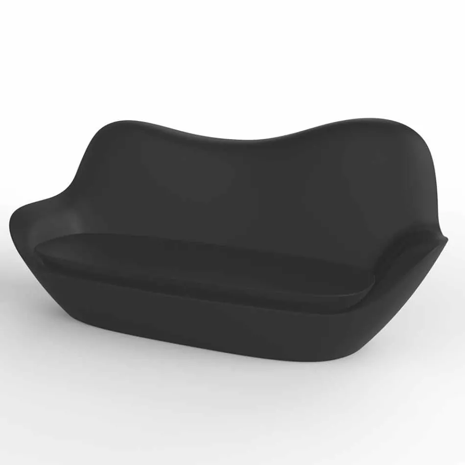 Divano da giardino in polietilene design moderno Sabinas by Vondom Viadurini