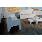 Divano da giardino Jut by Vondom, in resina di polietilene, di design Viadurini