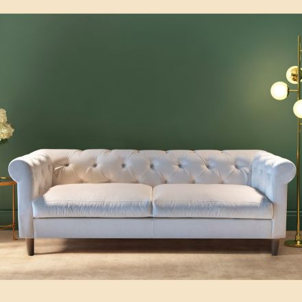 Divano da Interno Disponibile in Diverse Misure Made in Italy - Vivace Viadurini