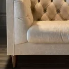 Divano da Salotto con Struttura e Piedini in Legno Made in Italy - Comico Viadurini