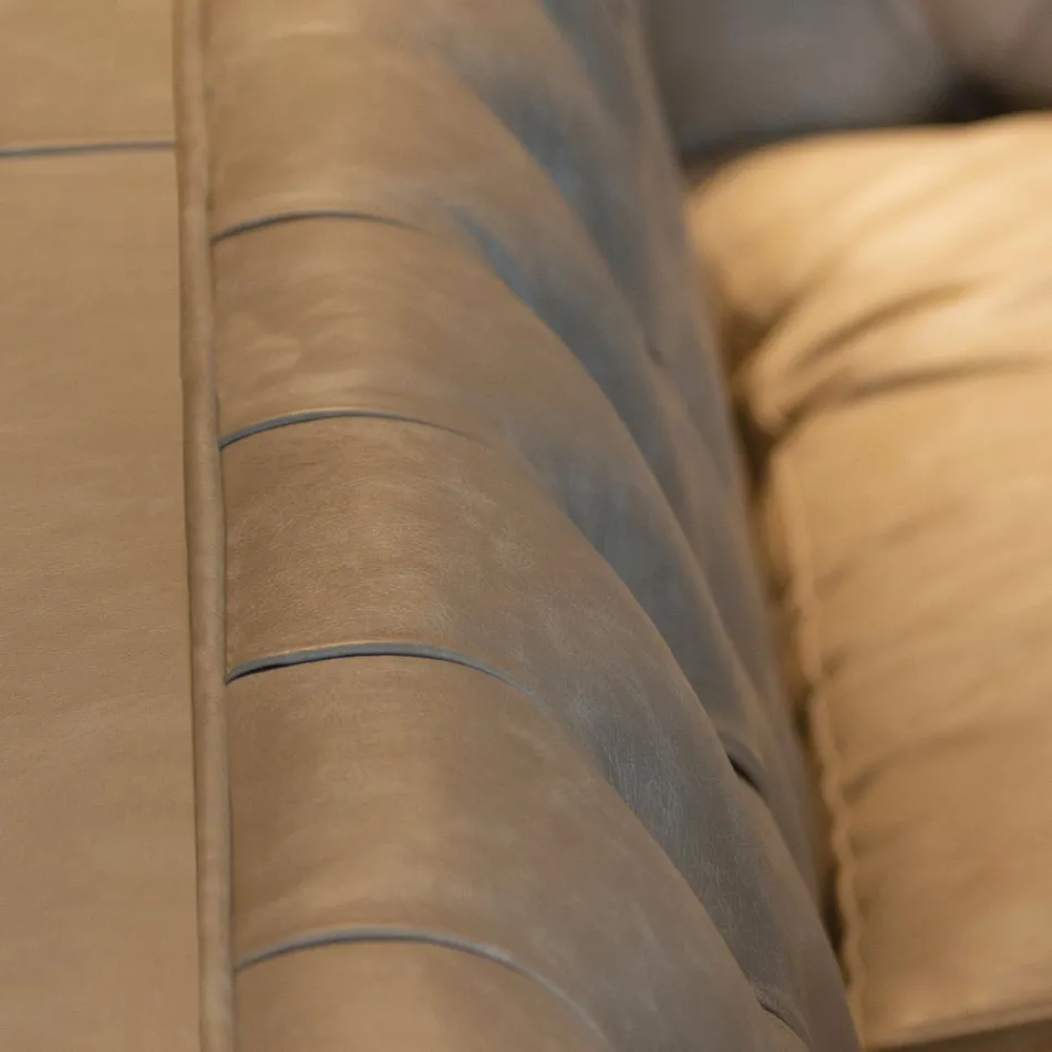 Divano da Salotto con Struttura e Piedini in Legno Made in Italy - Comico Viadurini