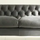Divano da Salotto con Struttura e Piedini in Legno Made in Italy - Comico Viadurini
