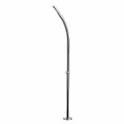 Doccia da Giardino con Soffione ad Incasso in Acciaio Inox Made in Italy - Yuki Viadurini