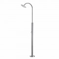 Doccia da Giardino in Acciaio con Rubinetto Temporizzato Made in Italy - Norton