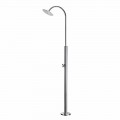Doccia da Giardino in Acciaio Inox con Soffione Rotondo Made in Italy - Norton