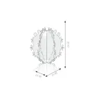 Elemento Decorativo in Plexiglass a Forma di Cactus Made in Italy - Woody Viadurini