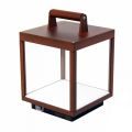Faretto Led Decorativo da Esterno in Alluminio Bianco o Corten - Bettina