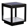 Faretto Led Solare Portatile in Alluminio Bianco, Nero o Corten - Bettina