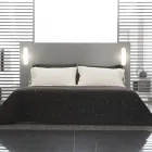 Federa in Lino con Pizzo Poema e Laccetti Burro o Nero Made in Italy - Masone Viadurini