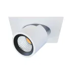 Fotoproiettore Plafoniera in Alluminio Bianco o Nero 4 Pezzi - Etrusca Viadurini