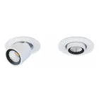 Fotoproiettore Plafoniera Led Orientabile in Alluminio 4 Pezzi - Etrusca Viadurini