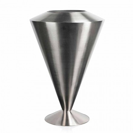 Frappeuse da Terra Moderno in Acciaio Finitura Satinata Made in Italy - Astana Viadurini