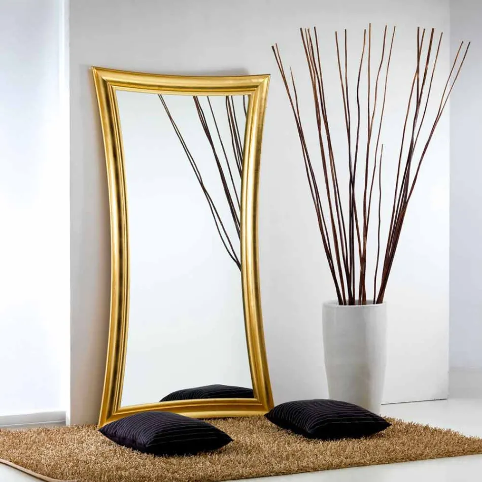 Grande specchiera da terra / muro design moderno Heart, 110x197 cm Viadurini