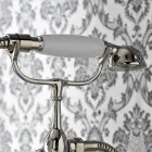 Gruppo Bordo Vasca Classico con Doccetta in Ottone Made in Italy - Ercolina Viadurini