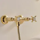 Gruppo Doccia di Design Vintage in Ottone Made in Italy – Katerina Viadurini