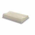 Guanciale a Doppia Onda in Memory Foam Alto 10 cm Made in Italy, 2 Pezzi – Nimes