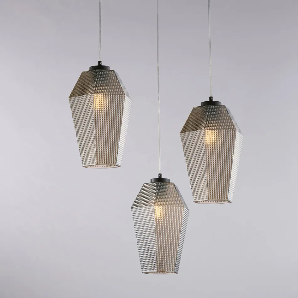Illuminazione di Design in Vetro e Metallo Made in Italy per Creare - Libra Viadurini