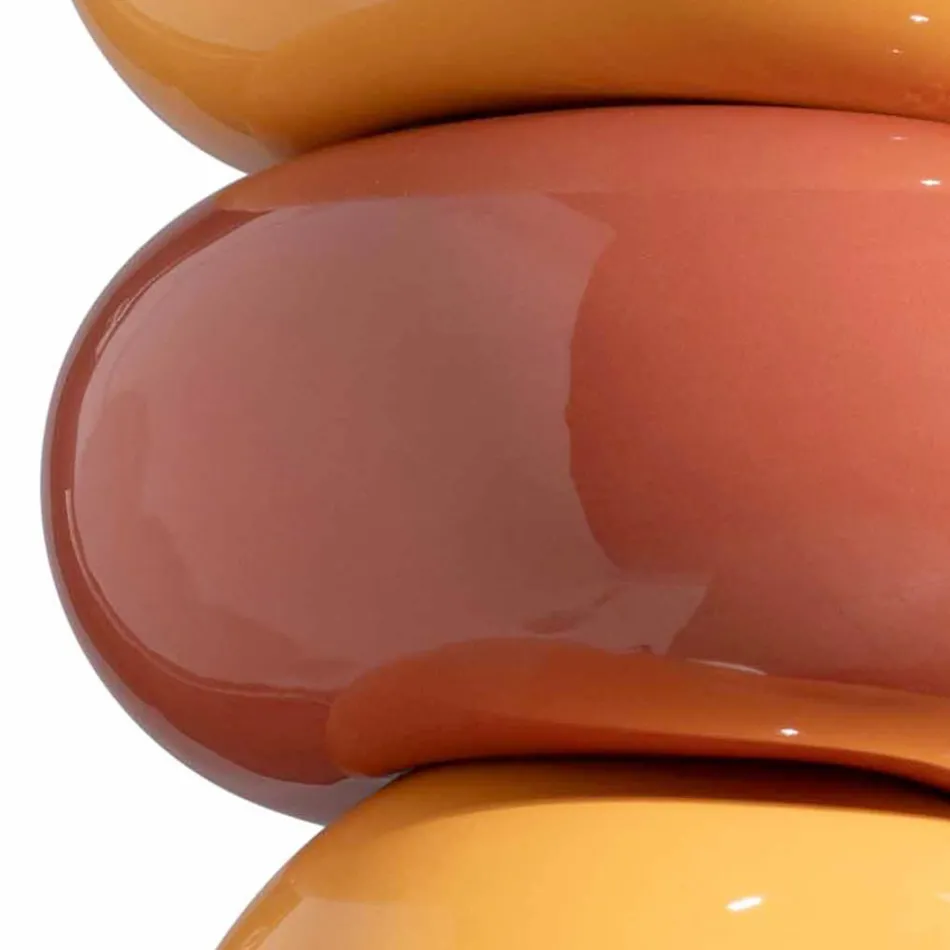 Lampada a 3 Elementi in Ceramica di Diverse Forme Made in Italy - Bumbum Viadurini