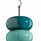 Lampada a 3 Elementi in Ceramica di Diverse Forme Made in Italy - Bumbum Viadurini