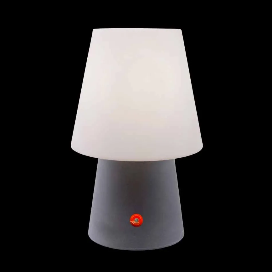 Lampada a LED Ricaricabile in Plastica Colorata da Interno o Esterno - Fungostar Viadurini