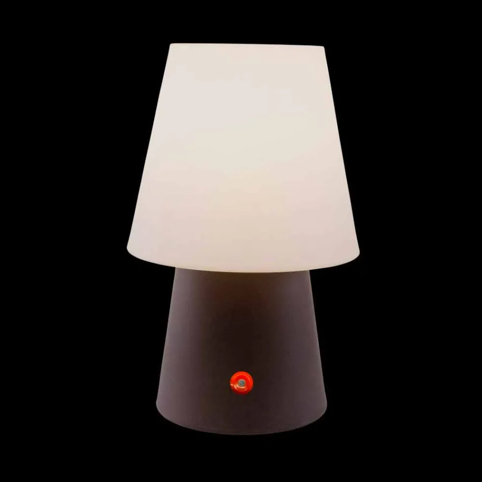Lampada a LED Ricaricabile in Plastica Colorata da Interno o Esterno - Fungostar Viadurini