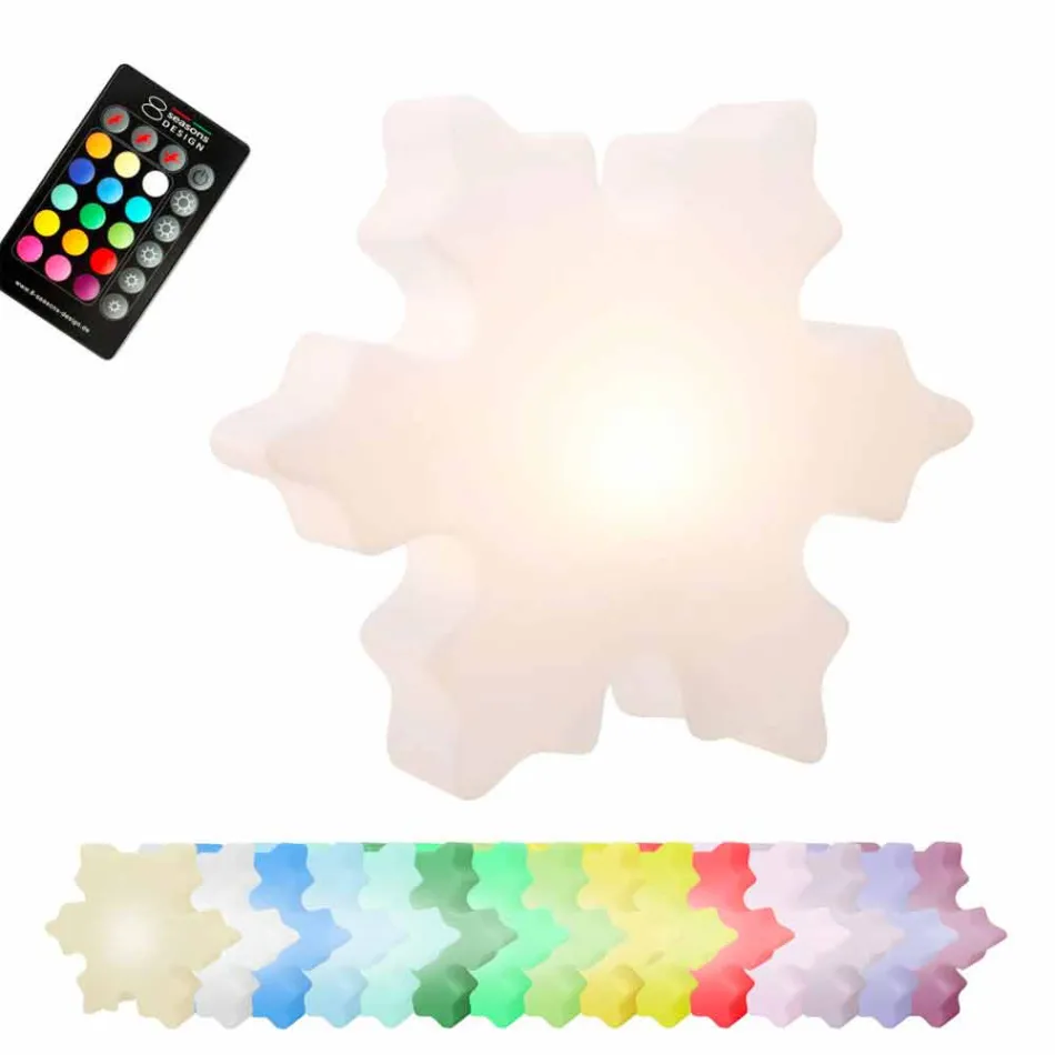 Lampada a Led, Solare o E27 Design a Cristallo da Interno o Esterno - Nevestar Viadurini