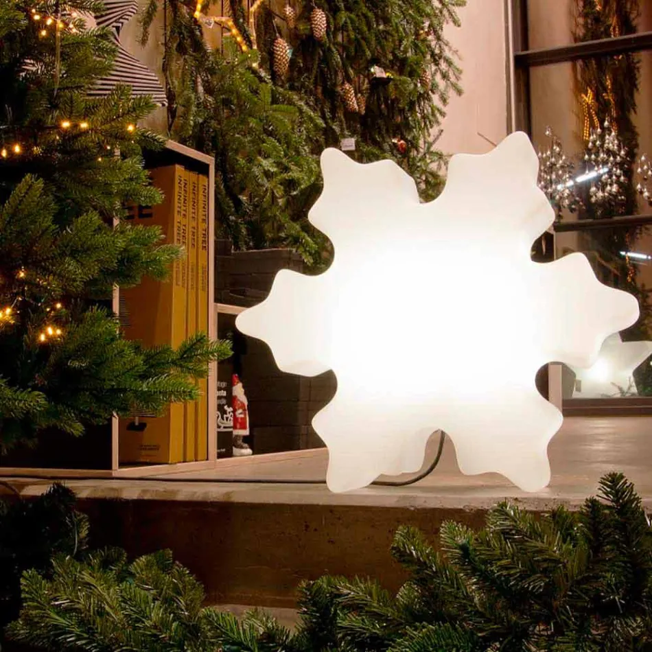 Lampada a Led, Solare o E27 Design a Cristallo da Interno o Esterno - Nevestar Viadurini