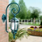 Lampada a muro da esterno in alluminio pressofuso made in Italy, Anika Viadurini