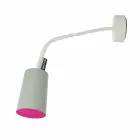 Lampada a muro di design In-es.artdesign Paint a Cemento verniciata Viadurini