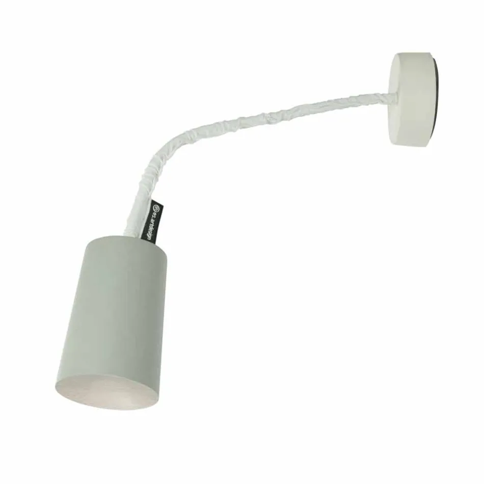 Lampada a muro di design In-es.artdesign Paint a Cemento verniciata Viadurini