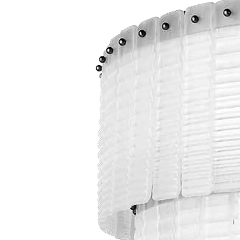 Lampada a Muro Moderna in Vetro Artigianale Lusso Made in Italy - Valadier Viadurini