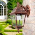 Lampada a parete da giardino in alluminio fatta in Italia, Aquilina