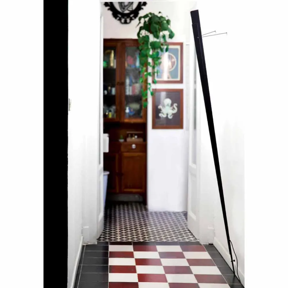 Lampada a Parete Dimmerabile in Metallo con LED Integrato Made in Italy - Celine Viadurini