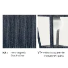 Lampada a soffitto da giardino in alluminio fatta in Italia, Aquilina Viadurini