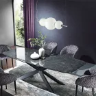 Lampada a Sospensione Artigianale in Vetro Veneziano Incamiciato - Jupiter Viadurini