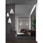 Lampada a Sospensione Artigianale in Vetro Veneziano Soffiato - Chrystal Viadurini