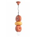 Lampada a Sospensione con 3 Elementi di Diverse Forme Made in Italy - Bumbum