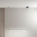Lampada a Sospensione con Luce LED e Cavetti Regolabili in Lunghezza - Arancio