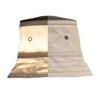 Lampada a Sospensione con Paralume in Poliestere Made in Italy - Toscot Junction Viadurini