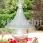Lampada a sospensione da esterno in alluminio bianco made Italy,Anusca Viadurini